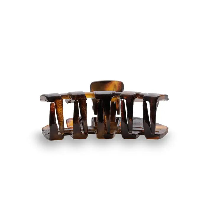 Teleties Classic Hair Clip | Tiny | Tortoise