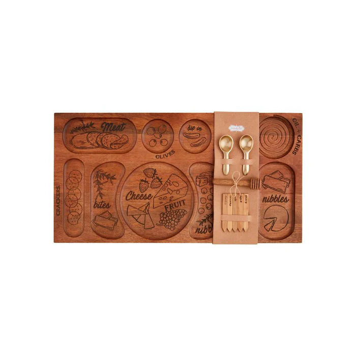 Mud Pie Charcuterie Accessory Board Set