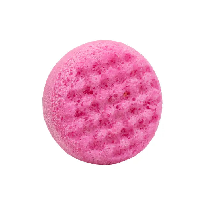 Cait + Co Wild Blossom Soap Infused Body Buffer-Raspberry Sunshine