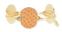 Bourbon and Boweties The Polka Dot Pumpkin Bangle Bracelet