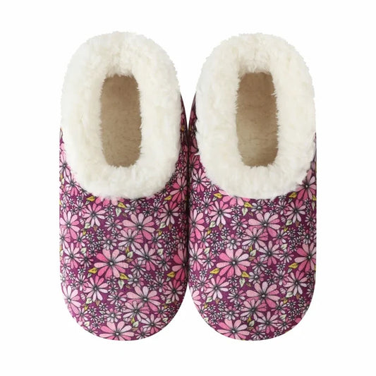 Snoozies! Women's Autumn Meadow Slippers-Daisy