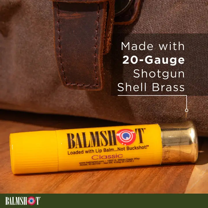 BALMSHOT Classic Beeswax Lip Balm