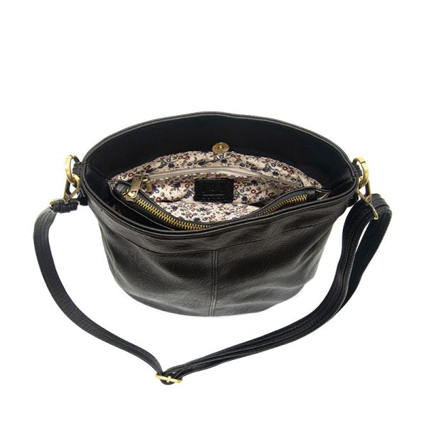 Joy Susan Cheyenne Medium Crossbody Bag-Black