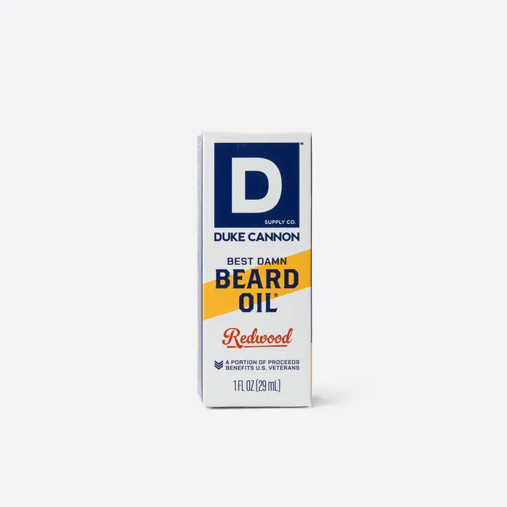 Duke Cannon Best Damn Beard Oil - 1oz
