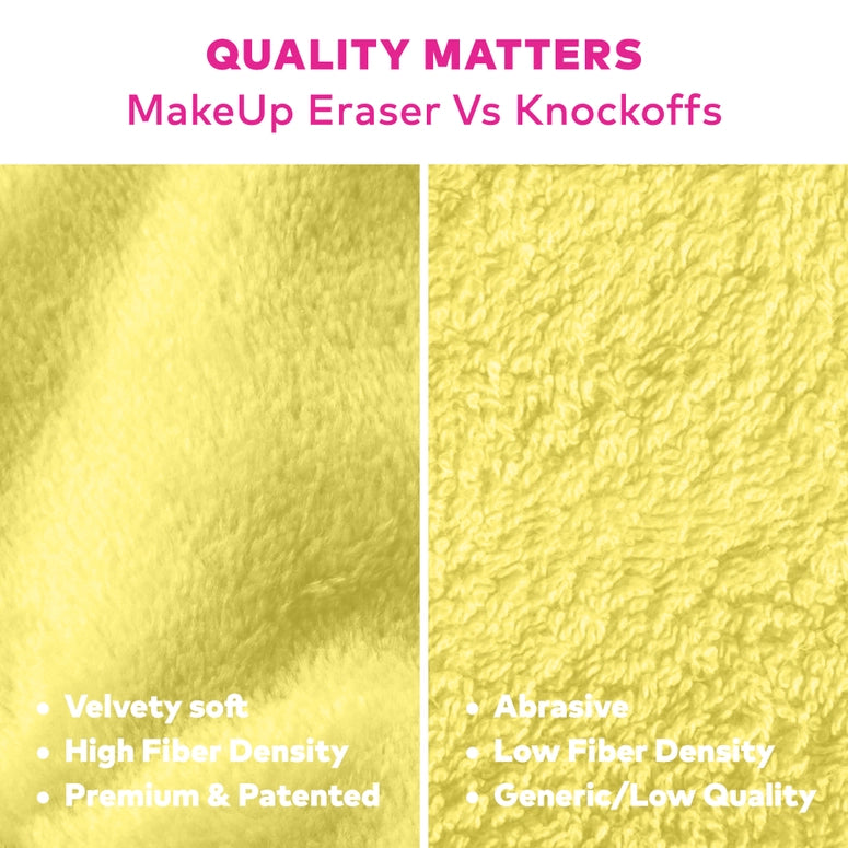 The Original MakeUp Eraser Limoncello 7-Day Set & Makeup Bag Gift Set