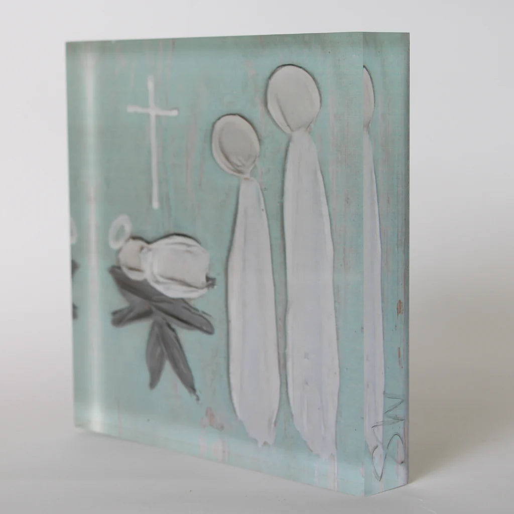 Holy Family Acrylic Block