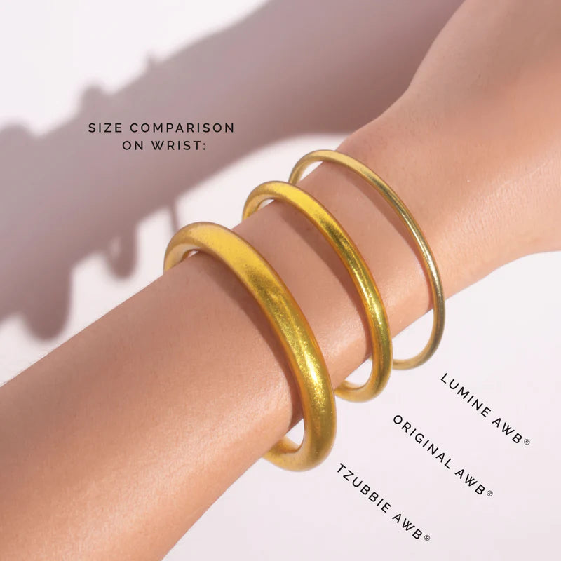 BUDHAGIRL AURA LUMINE ALL WEATHER BANGLES® (SET OF 6)