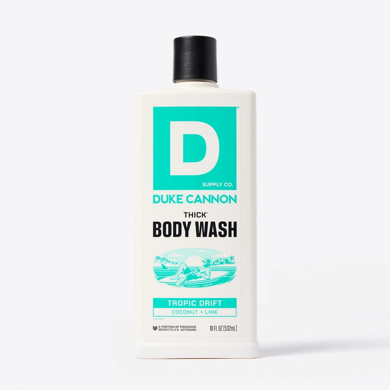 Duke Cannon Body Wash - Tropic Drift 18oz
