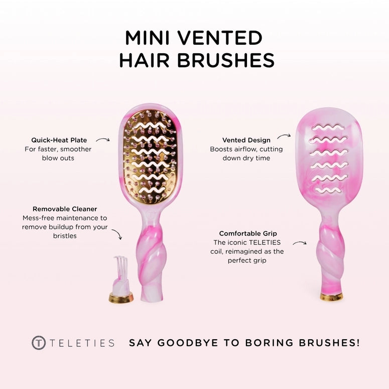 Teleties Mini Vented Brush | Pinch Me!