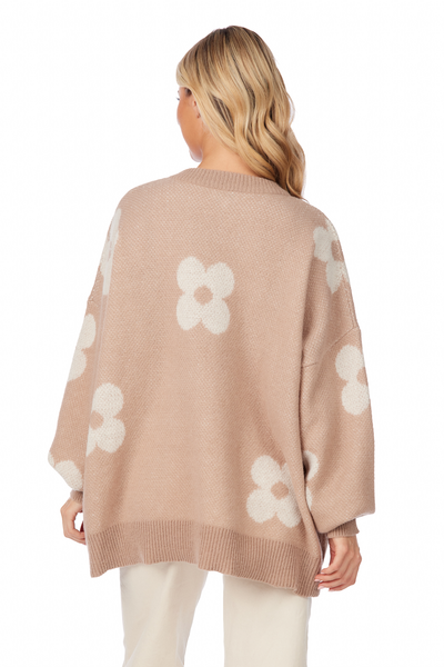 MUD PIE JADIE SWEATER-TAN