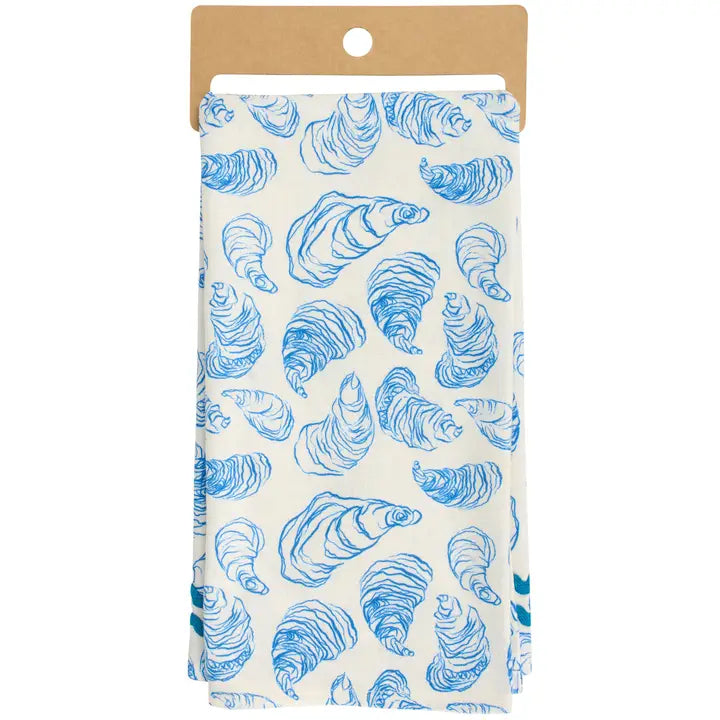 Primitives by Kathy Oysters Kitchen Towel
