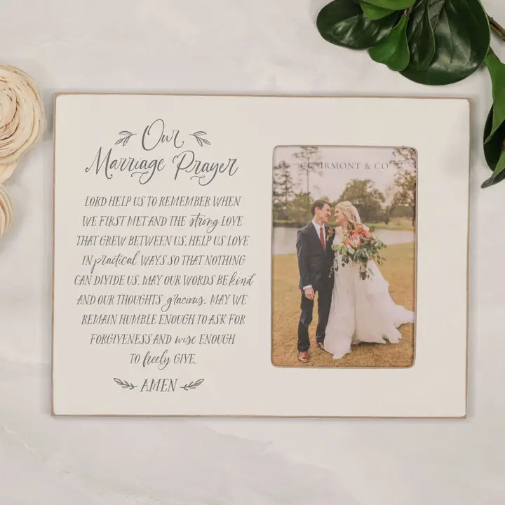 Clarimont & Co. Marriage Picture Frame