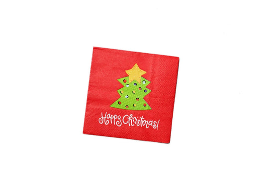 HAPPY EVERYTHING! TREE COCKTAIL NAPKINS SET OF 20