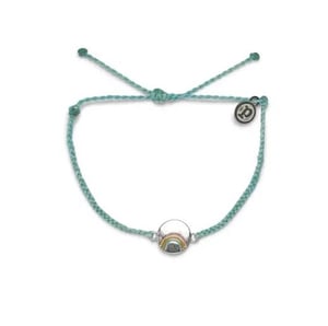 SEAF BE A RAINBOW SILVER BRACELET PURA VIDA