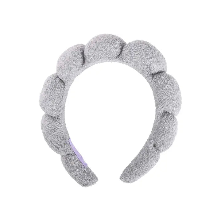 Cait + Co Plush Spa Headband - Turquoise | Gem Collection