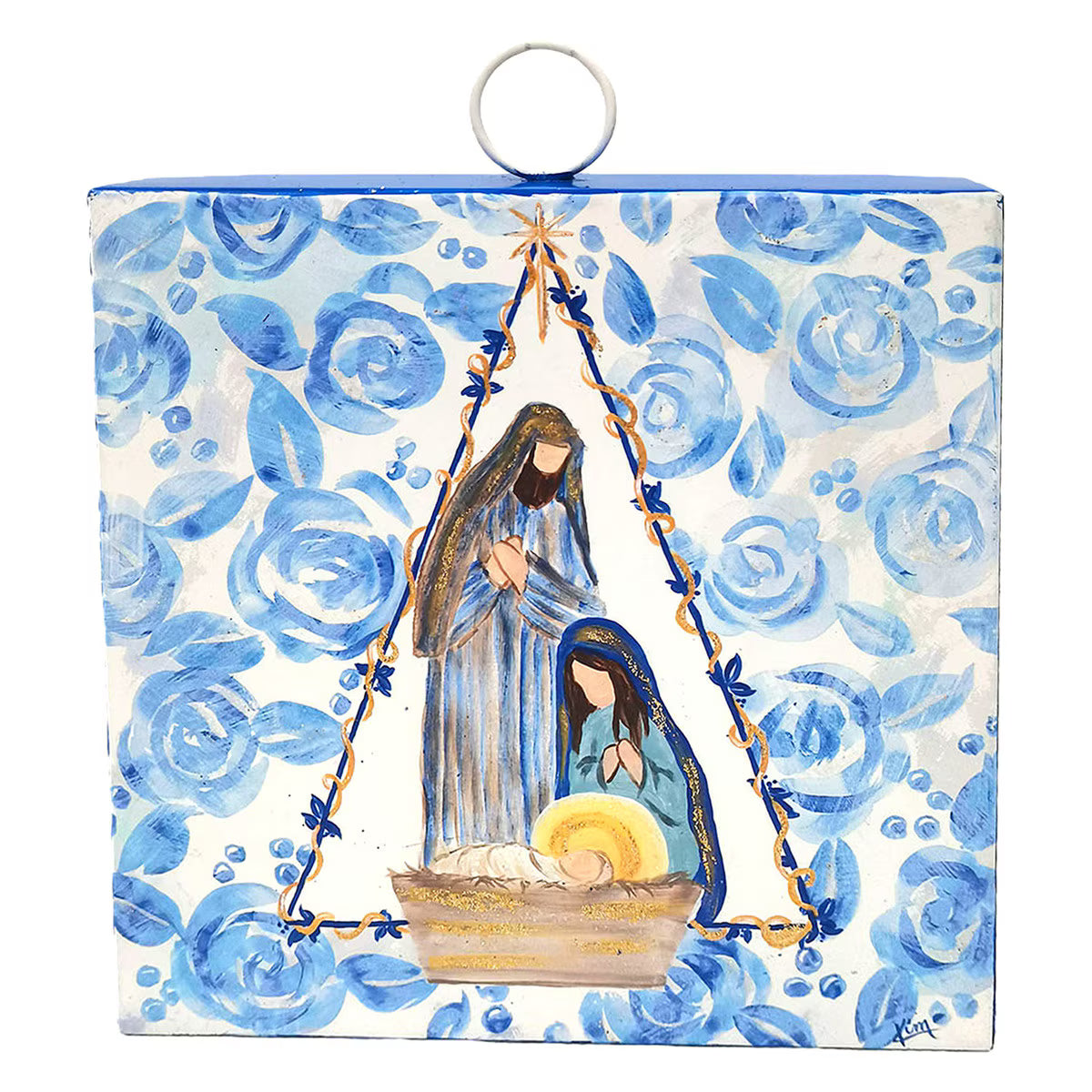 The Round Top Collection Mini Art Chinoiserie Holy Family