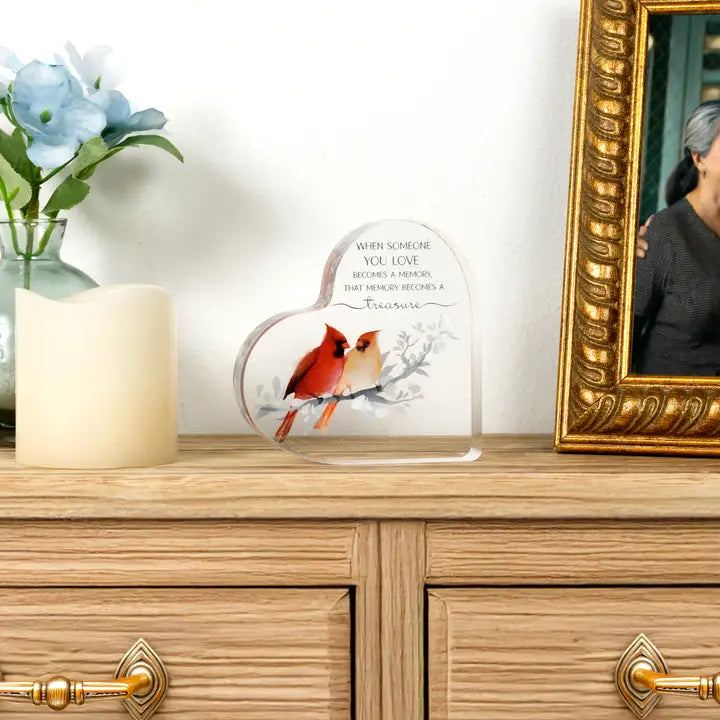 Pavilion Treasure - 3.5" Acrylic Heart Plaque