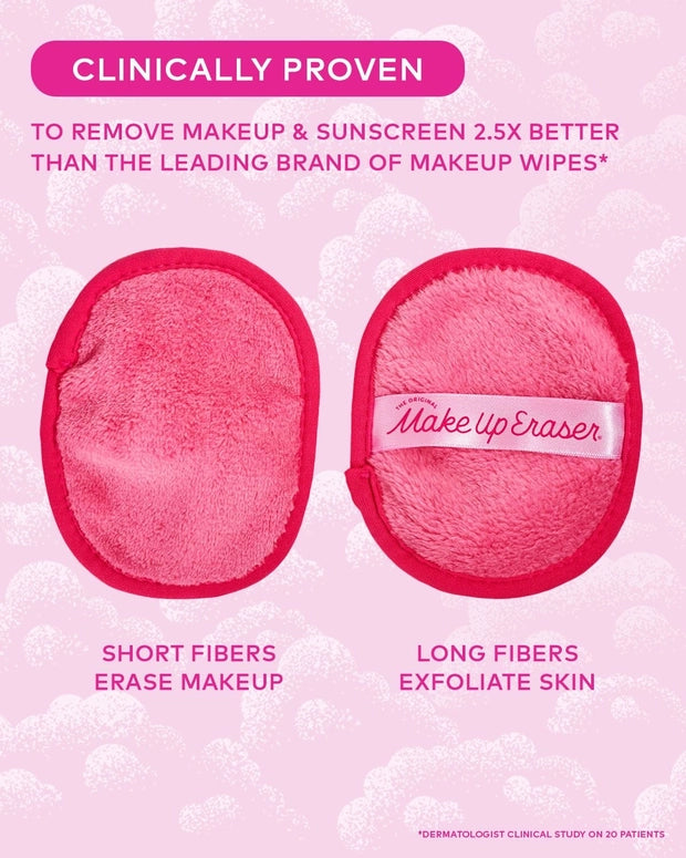 The Original MakeUp Eraser Pink 7-Day Set | Eco-Friendly Makeup Eraser