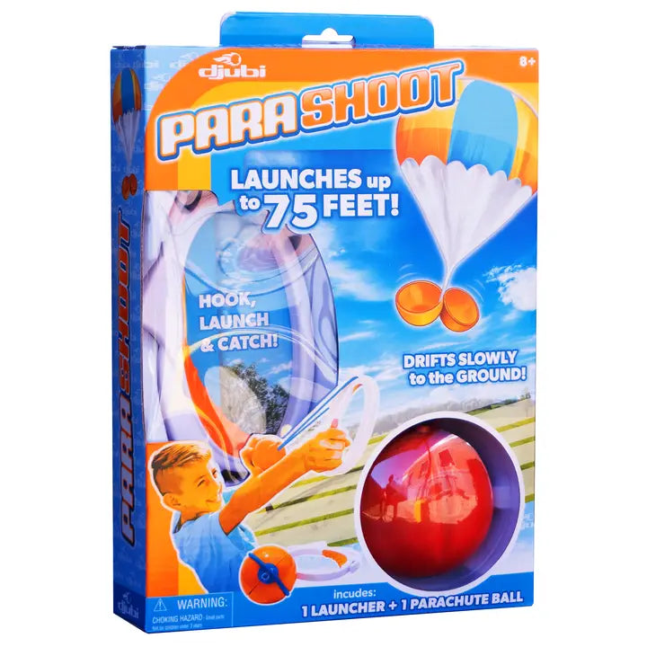 Djubi Parashoot - Outdoor Solo Launching Toy For Kids!