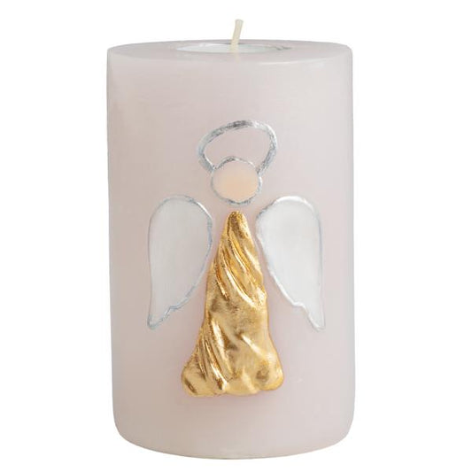 MUD PIE GOLD ANGEL REFILLABLE CANDLE