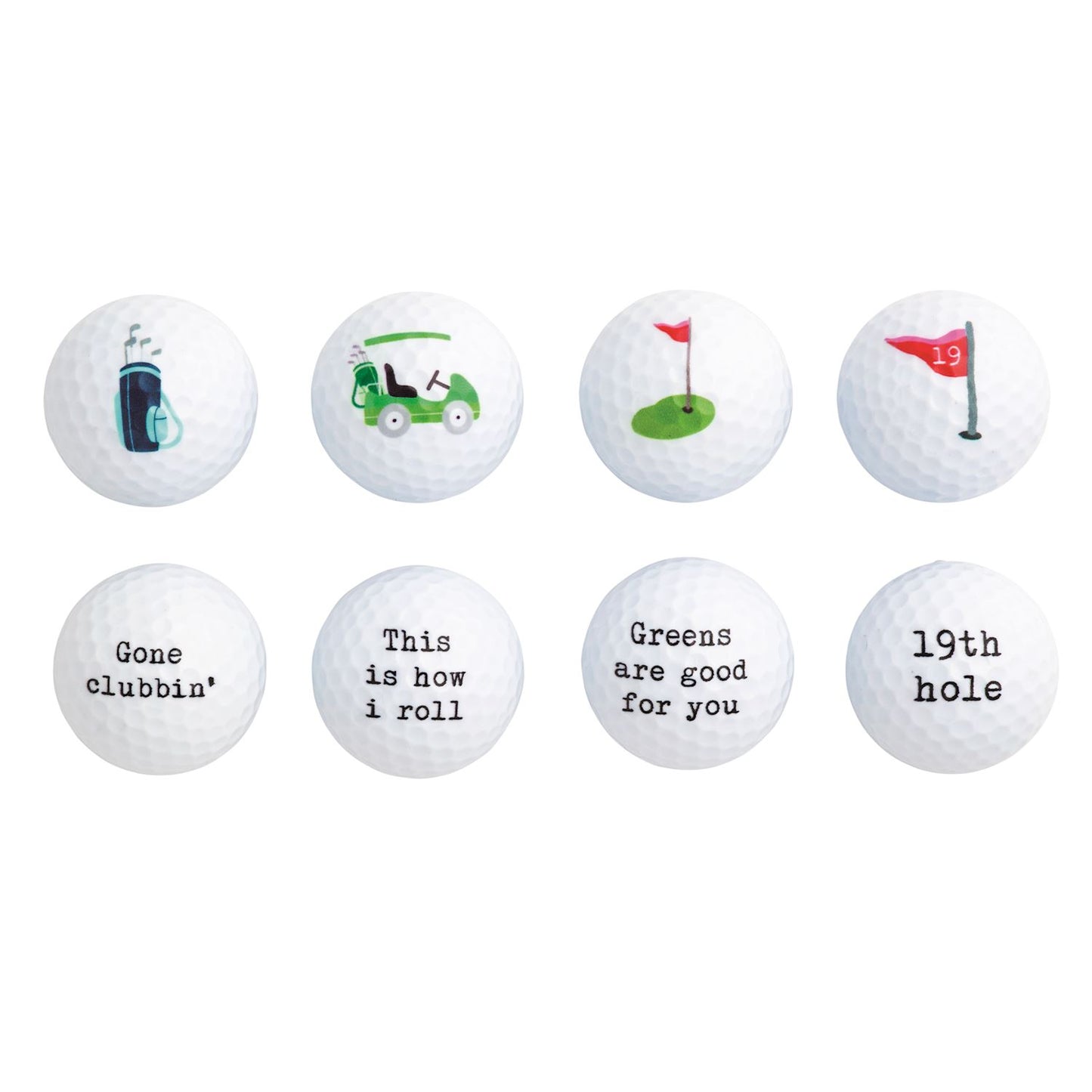 MUD PIE GOLF BALL SETS