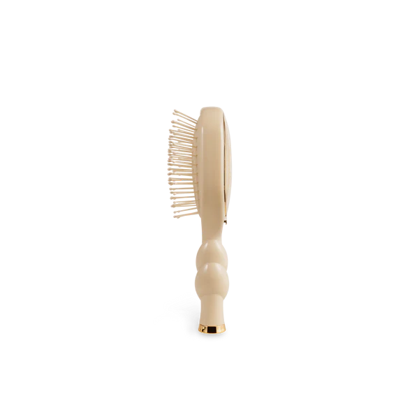 Teleties Mini Detangler Hair Brush for Medium Hair - Tan