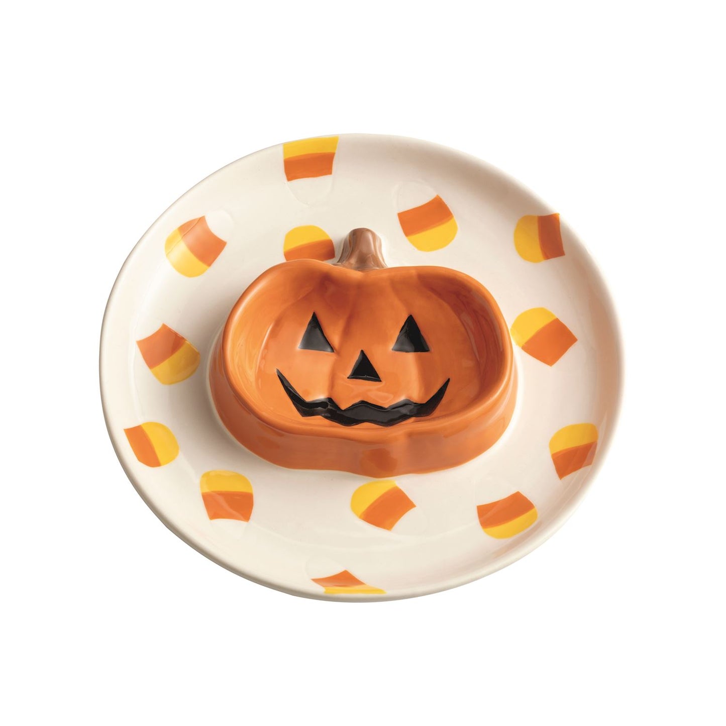 MUD PIE PUMPKIN ROUND DISH