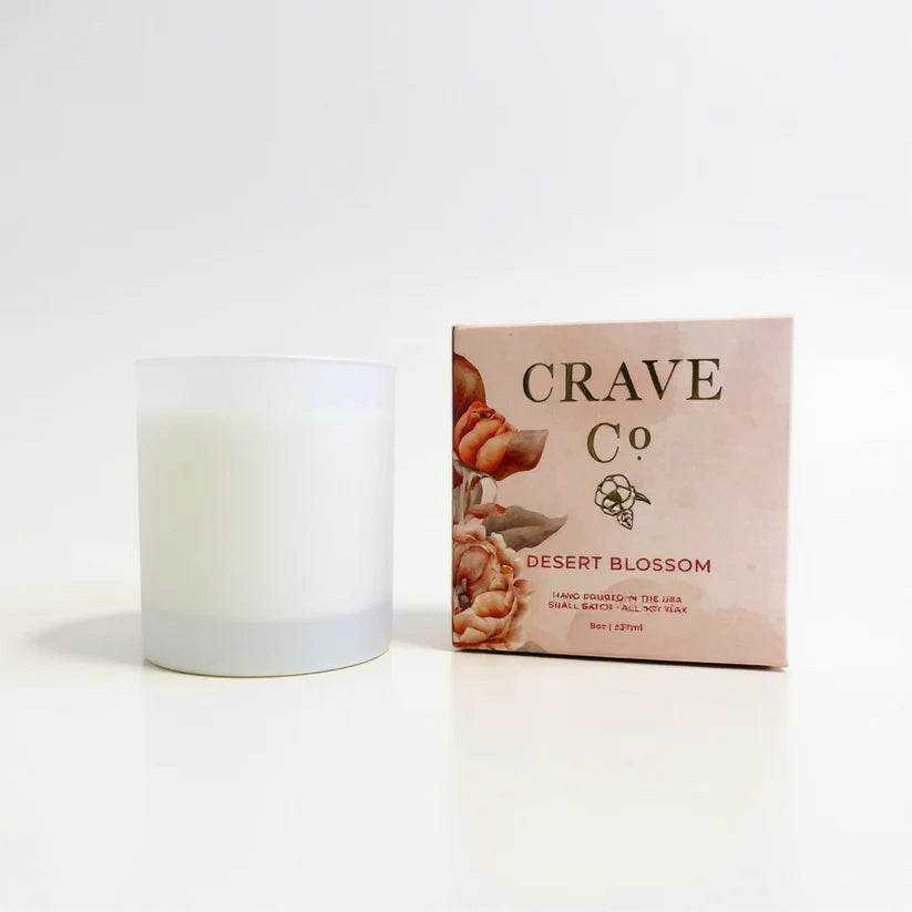 Crave Co. Desert Blossom Boxed Candle