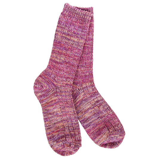 World's Softest Socks Weekend Missioni Crew-Moonstone