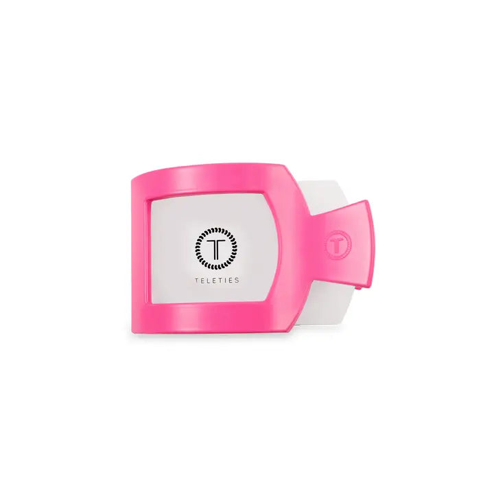 Teleties Flat Square Hair Clip | Small | Tropical Punch