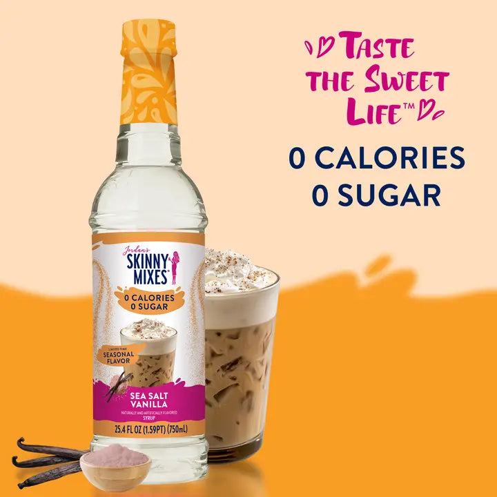 Jordan's Skinny Mixes Sugar Free Sea Salt Vanilla