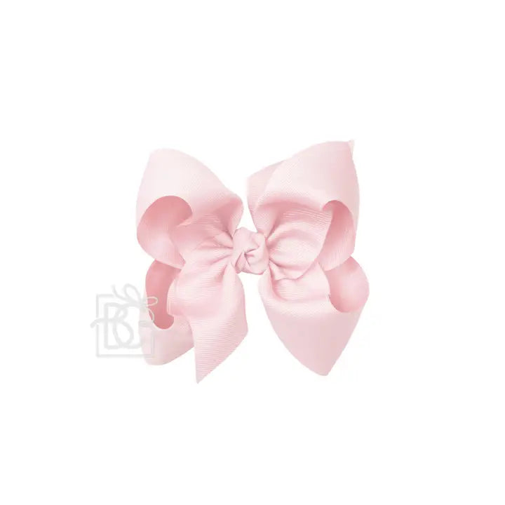 Beyond Creations Signature Grosgrain Bow On Clip