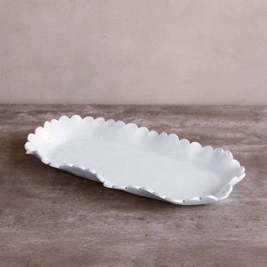 BEATRIZ BALL VIDA Colette Large Oblong Platter (White) (3319)