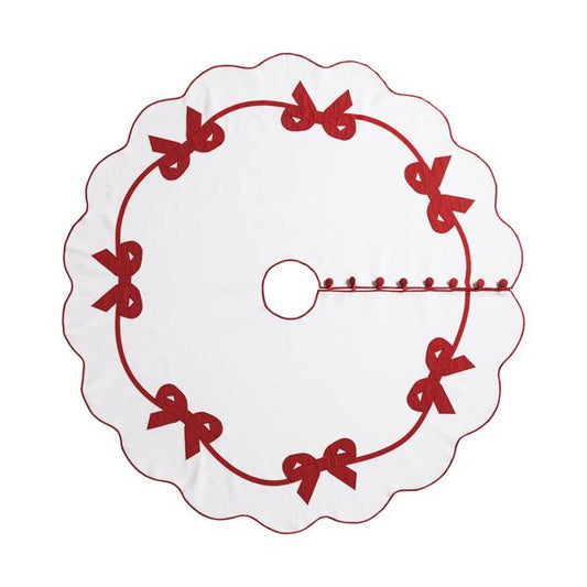MUD PIE BOW TREE SKIRT