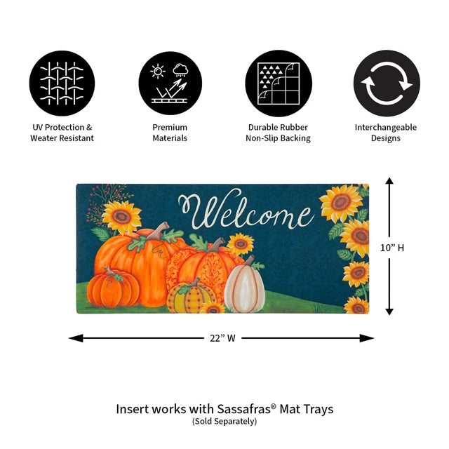 Evergreen Enterprises Welcome Fall Sassafras Switch Mat