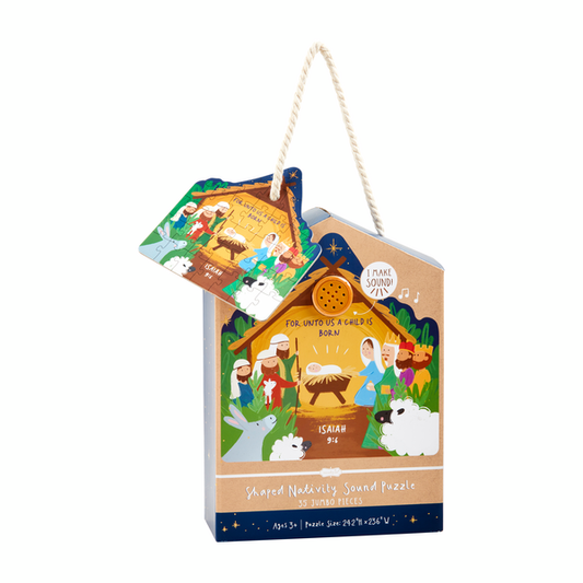 MUD PIE NATIVITY SOUND FLOOR PUZZLE