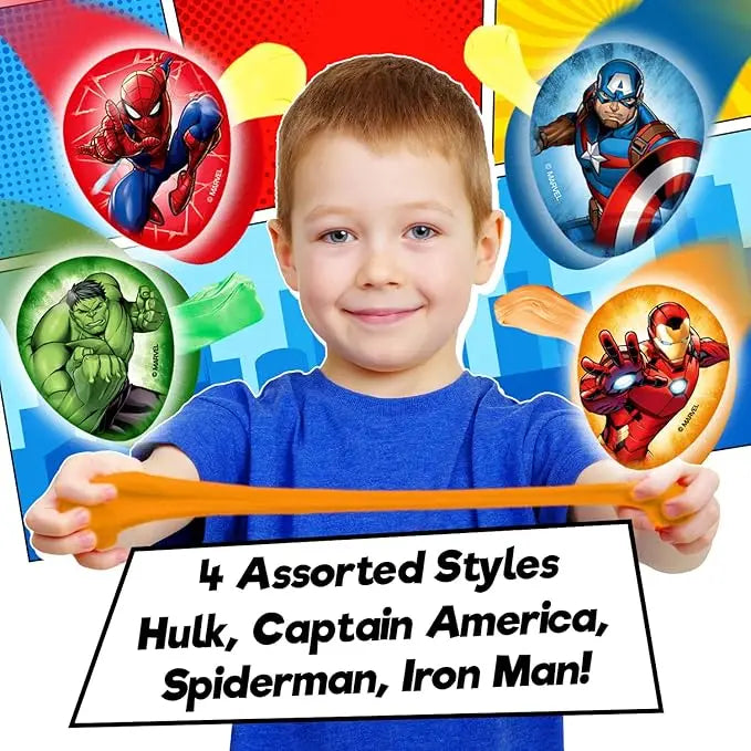 Marvel Avengers Slime Filled Egg, Bouncy Sensory Putty 3+