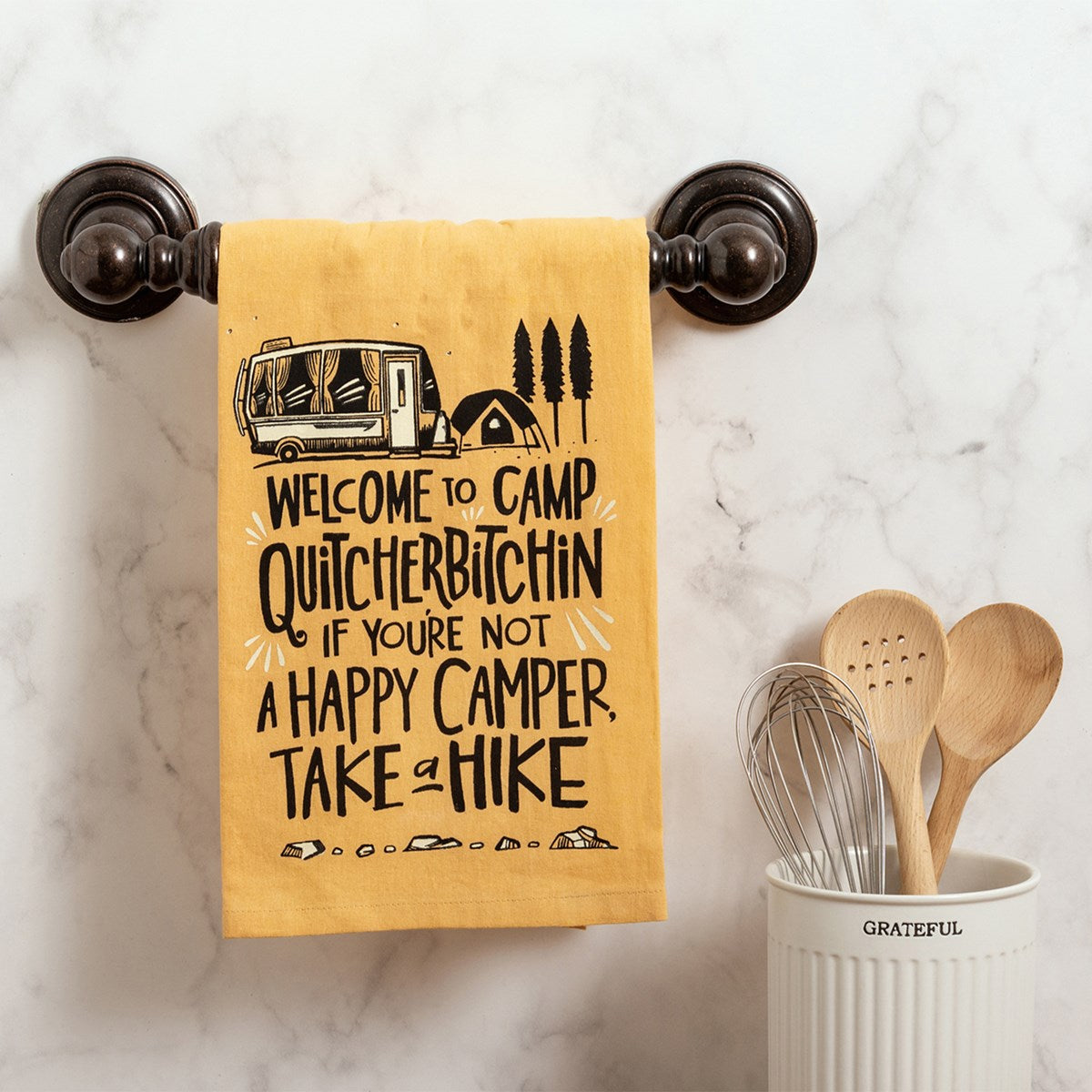 Welcome To Camp Kitchen Towel