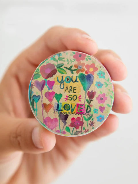 Natural Life So Soft Expanding Washcloth-You Are So Loved