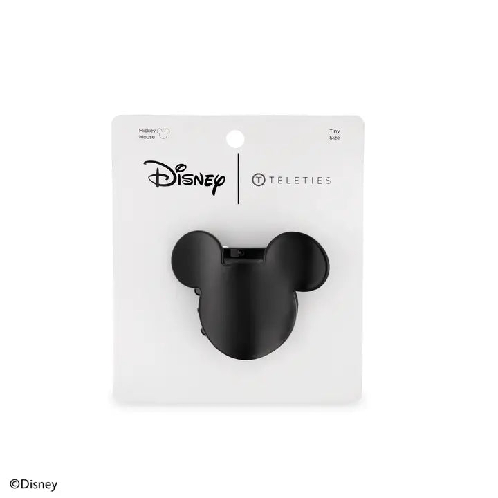 Teleties Disney: Mickey Mouse Shaped | Tiny | Flat Hair Clip