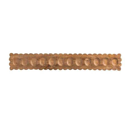 MUD PIE Scalloped Deviled Egg Board