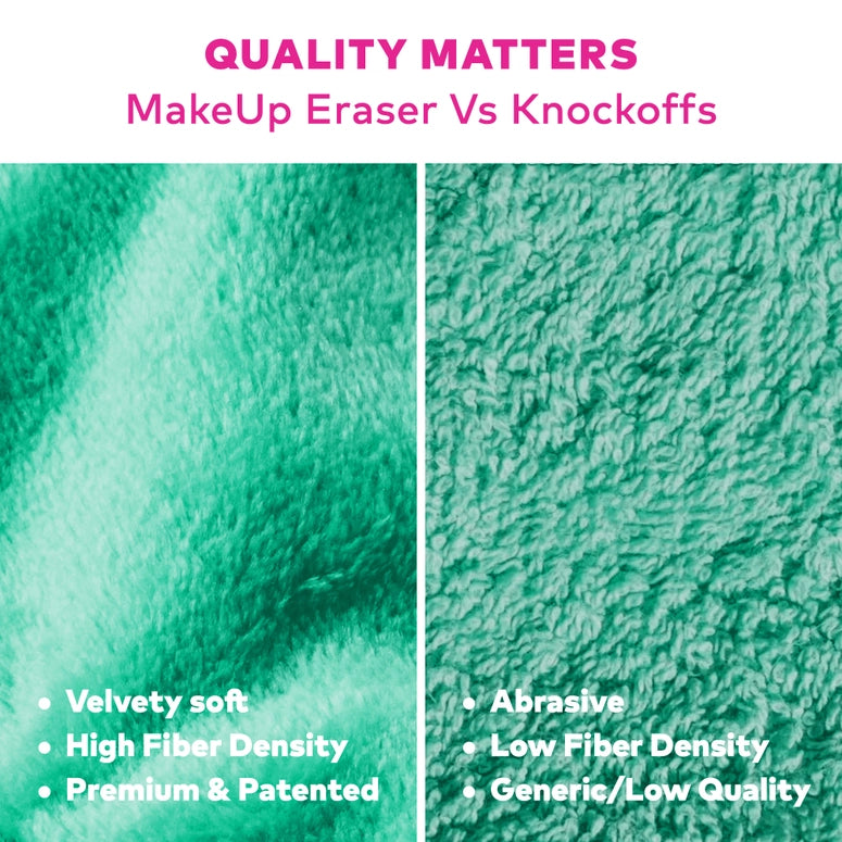 The Original MakeUp Eraser Green Mini Pro | 100% Recycled Makeup Eraser