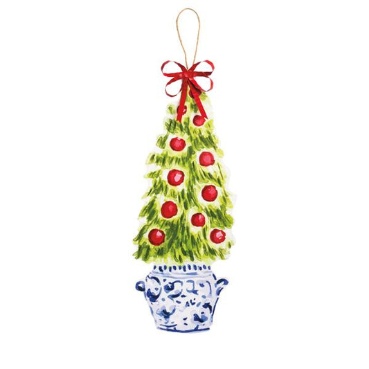 MUD PIE CHRISTMAS TREE DOOR HANGER
