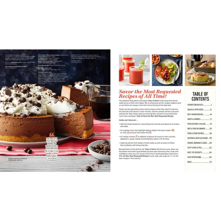 Taste of Home All-New Most Requested Recipes
