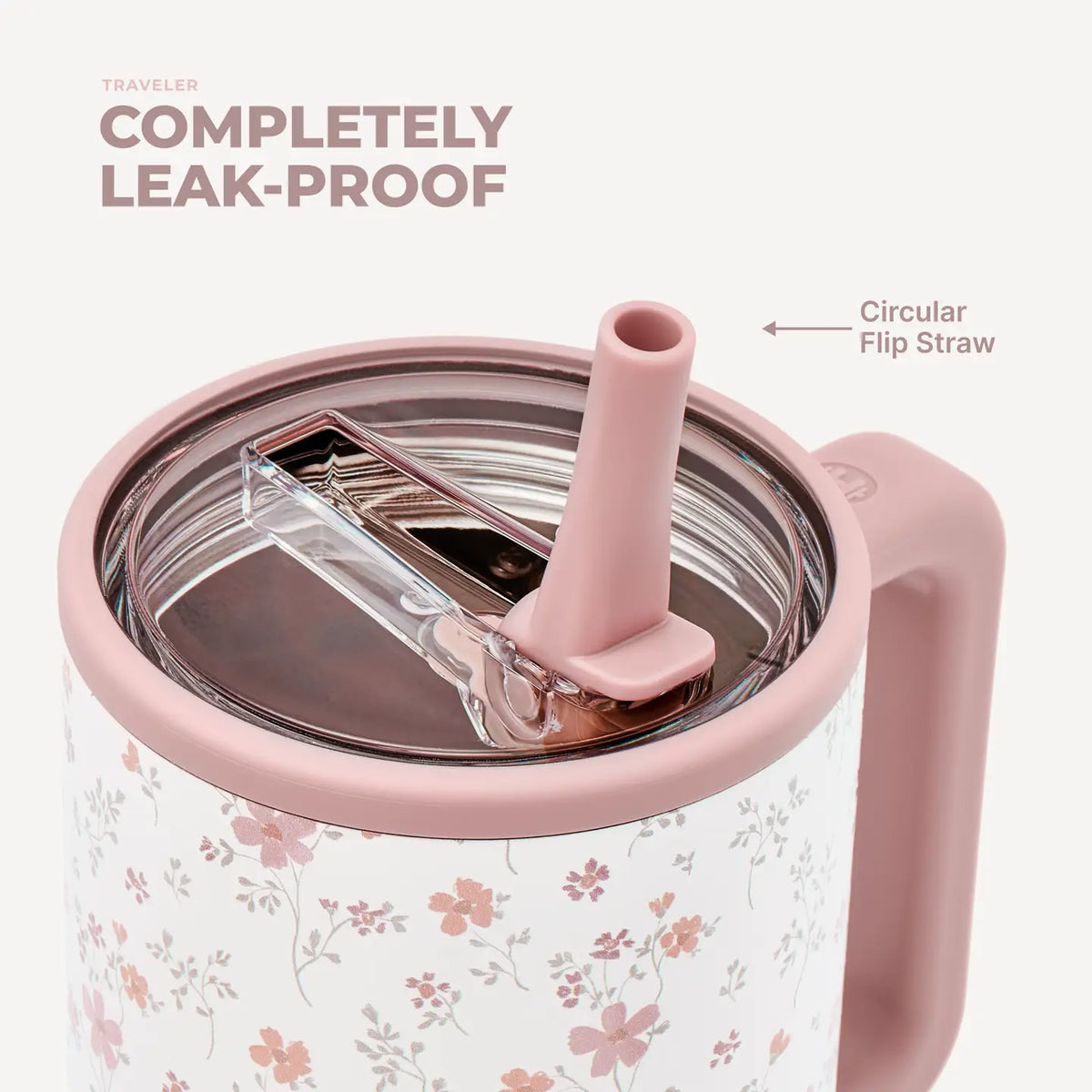 Magnolia HydroJug 32 oz Traveler Tumbler