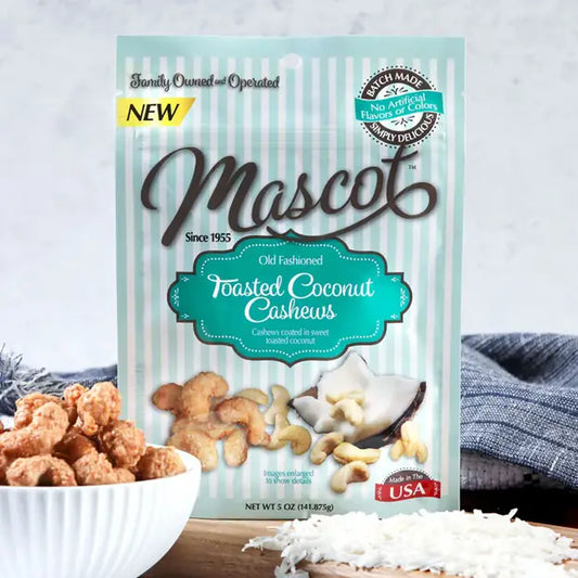 Mascot Pecan Old Fashioned Toasted Coconut Cashews