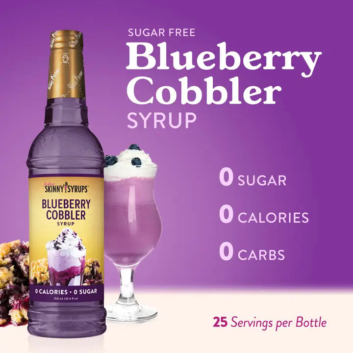 Jordan's Skinny Syrups Sugar Free Blueberry Cobbler Syrup