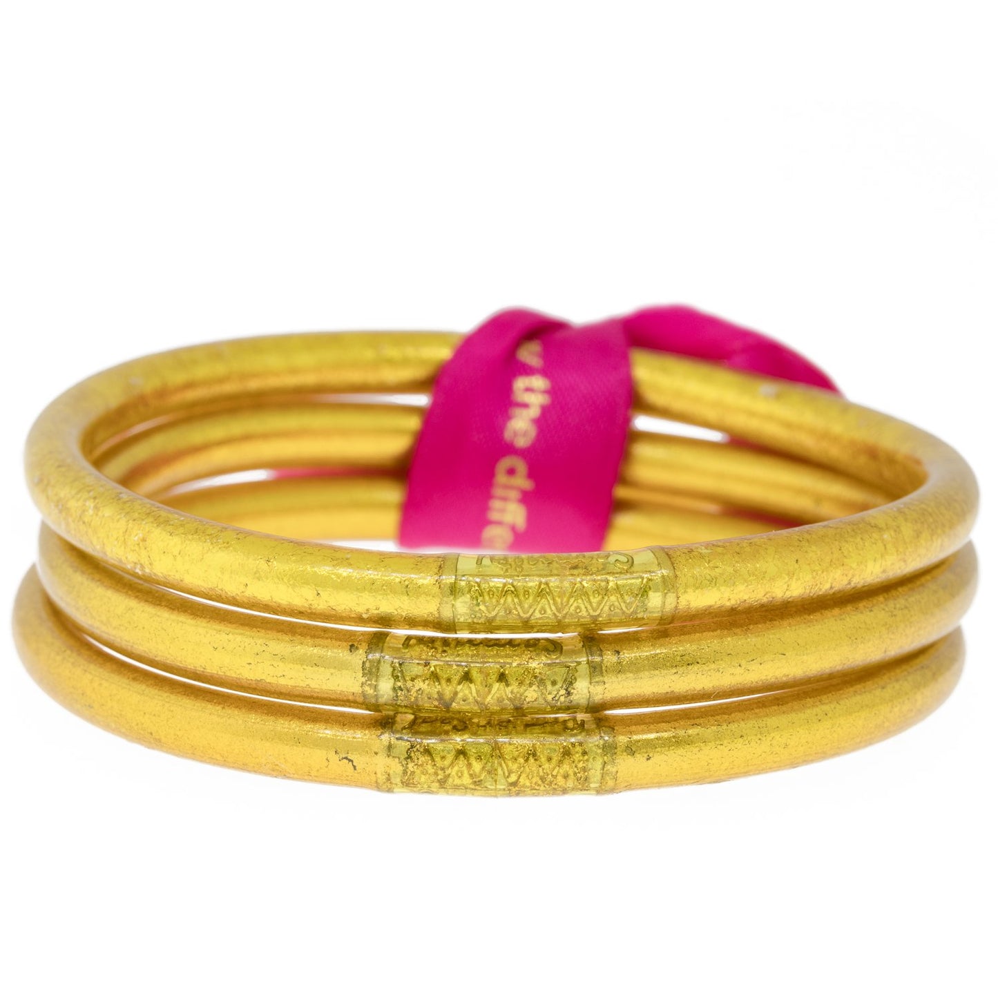 BuDhaGirl GOLD SERENITY PRAYER BANGLES
