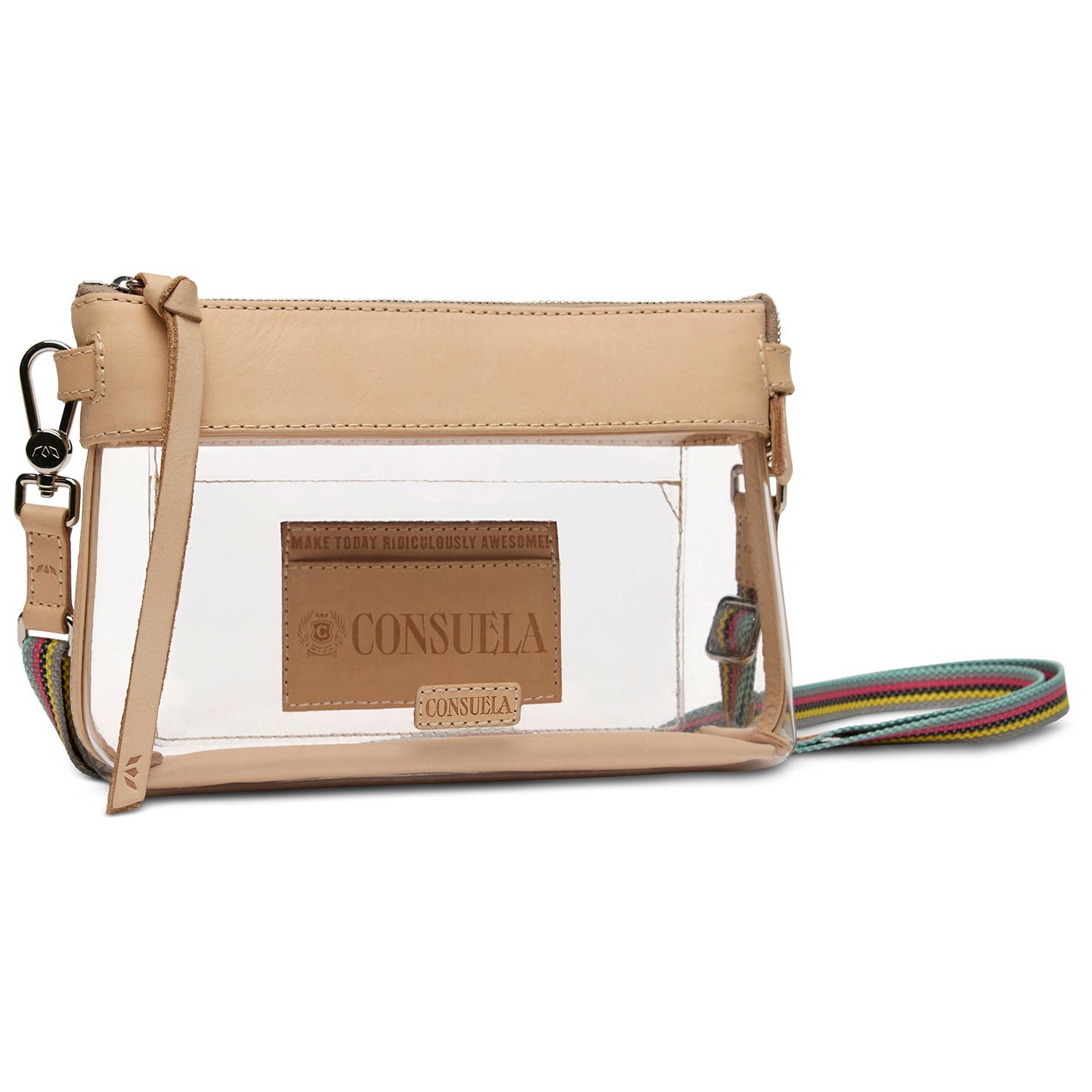 CONSUELA Midtown Crossbody, Clear Diego