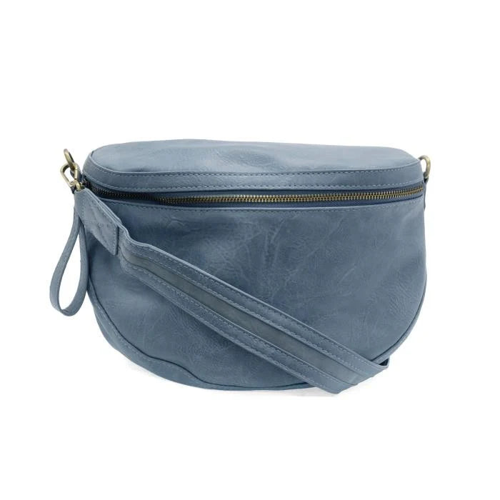 Joy Susan Laura Sling/Belt Bag-Chambray